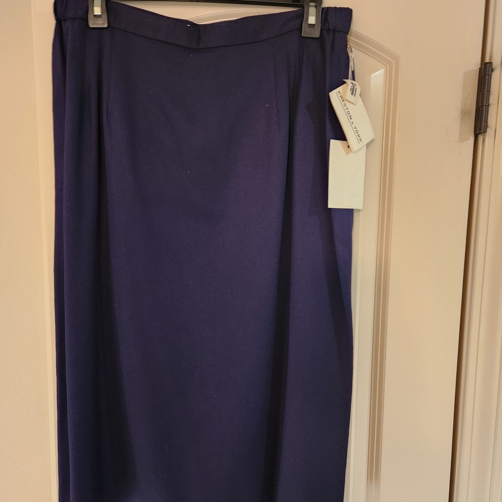 Elegant Navy Women's Skirt